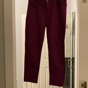 Jcrew stretch toothpick jeans